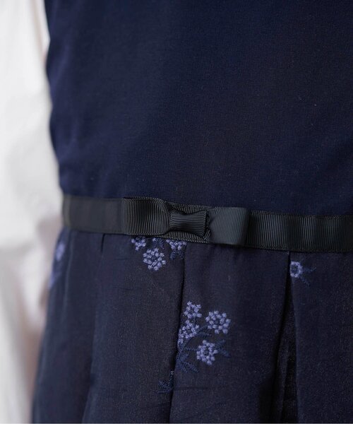 apres les cours（アプレレクール）の「フォーマルジャンパースカート（スーツスカート・キッズ・ネイビー/ラベンダー・130/110/120/100）」の18枚目の写真