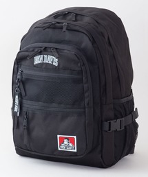 BEN DAVIS（ベンデイビス）の「【BEN DAVIS/ベンデイビス】メッシュXLデイパック　バックパック　多収納　撥水加工　ブランドロゴ　刺繍（バックパック/リュック）」