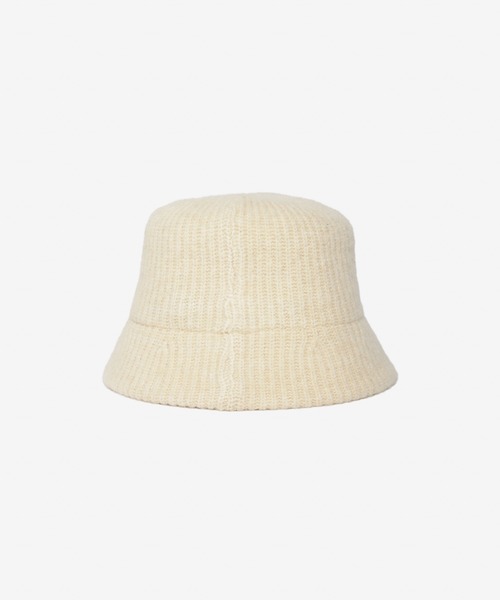 LEGENDA(レジェンダ)の「レジェンダ ブラッシュド リブバケットハット / LEGENDA Brushed Rib Bucket Hat(ハット・メンズ・オフホワイト・FREE)」の3枚目の写真