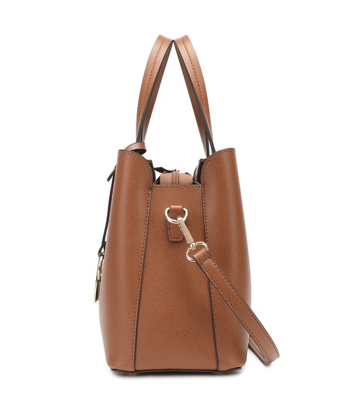 Ungrid(アングリッド)の「【Ungrid/アングリッド】【WEB限定商品】キーリングチャーム付 両アオリポケット ハンドバッグ(ハンドバッグ・レディース・アイボリー/キャメル/ブルー系その他/グレイッシュベージュ/ブラック/カーキ/ベージュ/スモークピンク/オリーブ/ダークブラウン/ライトブルー/ホワイト・FREE)」の21枚目の写真