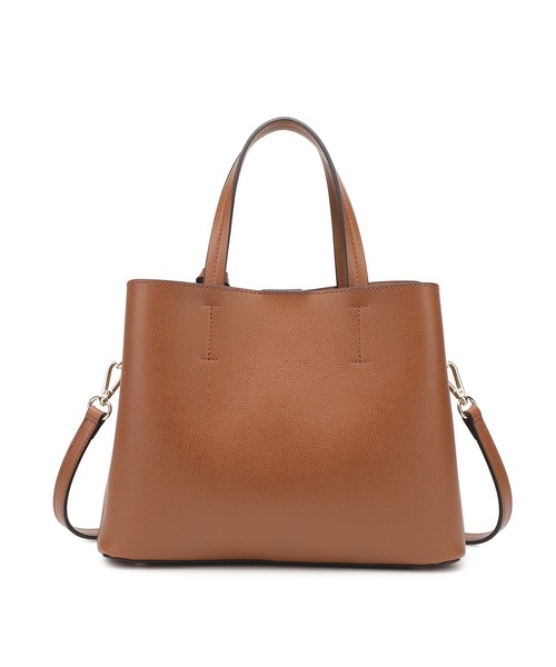 Ungrid(アングリッド)の「【Ungrid/アングリッド】【WEB限定商品】キーリングチャーム付 両アオリポケット ハンドバッグ(ハンドバッグ・レディース・アイボリー/キャメル/ブルー系その他/グレイッシュベージュ/ブラック/カーキ/ベージュ/スモークピンク/オリーブ/ダークブラウン/ライトブルー/ホワイト・FREE)」の22枚目の写真