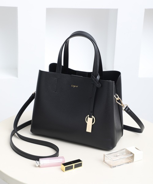 Ungrid/アングリッド】【WEB限定商品】キーリングチャーム付 両アオリ