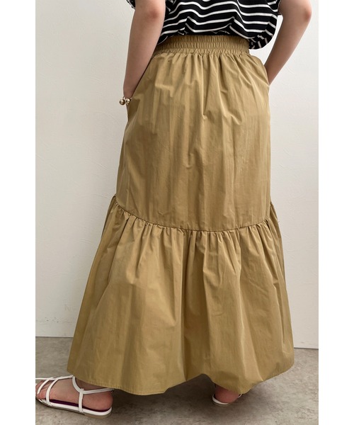 ボリュームギャザースカート Palm Riche│Eimee Law & LHELBIE 公式