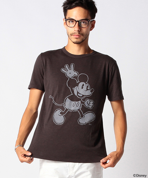 JUNK FOOD（ジャンクフード）の「○JUNK FOOD×BEAMS / 別注 ミッキーマウス TEE①（Tシャツ/カットソー・メンズ・ホワイト/ホワイト系その他/その他1/ブラック/グリーン・X-SMALL/SMALL/MEDIUM/LARGE）」の3枚目の写真