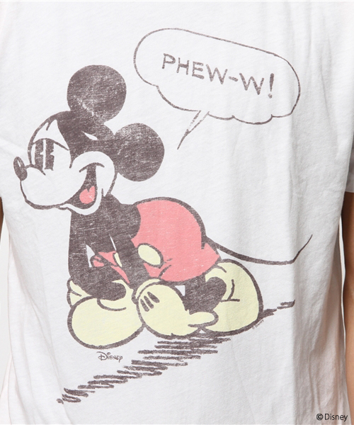 JUNK FOOD（ジャンクフード）の「○JUNK FOOD×BEAMS / 別注 ミッキーマウス TEE①（Tシャツ/カットソー・メンズ・ホワイト/ホワイト系その他/その他1/ブラック/グリーン・X-SMALL/SMALL/MEDIUM/LARGE）」の12枚目の写真