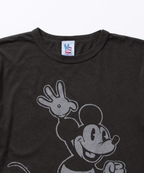 JUNK FOOD（ジャンクフード）の「○JUNK FOOD×BEAMS / 別注 ミッキーマウス TEE①（Tシャツ/カットソー・メンズ・ホワイト/ホワイト系その他/その他1/ブラック/グリーン・X-SMALL/SMALL/MEDIUM/LARGE）」の18枚目の写真
