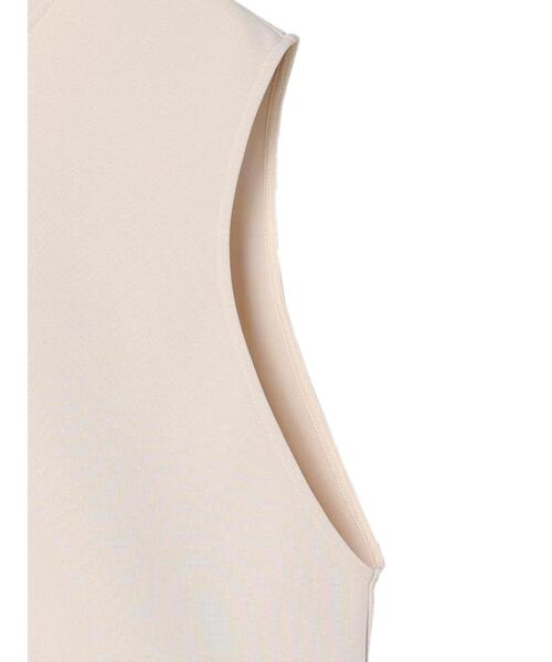 Green　Parks（グリーンパークス）の「ドットボタンコンパクトベスト（ベスト・レディース・ブラック/ライトベージュ・FREE）」の19枚目の写真