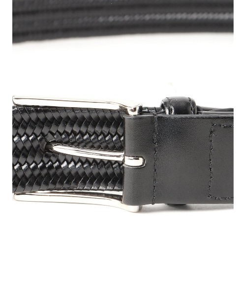 m.f.editorial（エムエフエディトリアル）の「m.f.エディトリアル メンズ ストレッチ メッシュベルト（ベルト・メンズ・ダークウッド/ブラック・FREE）」の6枚目の写真