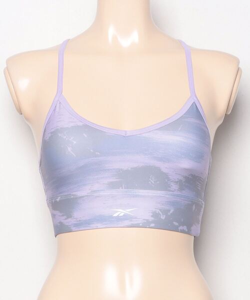 Reebok（リーボック）の「シーズナル ブラ / WOR Seasonal AOP Bra（スポーツブラ・レディース・ブラックミックス/グリーン/パープル/ローズ/ネイビー・X-SMALL/SMALL/MEDIUM/LARGE/X-LARGE/XX-LARGE）」の18枚目の写真