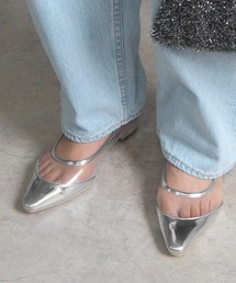 alala | メタリッククリアパンプス＜ ポインテッドトゥ・スクエアトゥ ＞(パンプス)