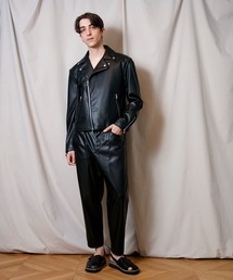 FACTOTUM（ファクトタム）の「【FACTOTUM】レザーオーバーサイズ