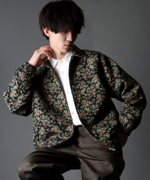SITRY（シトリー）の「gobelins tapestry blouson/ゴブラン織り ブルゾン（ブルゾン・メンズ・ブラック/ベージュ・M/XL/L）」の2枚目の写真