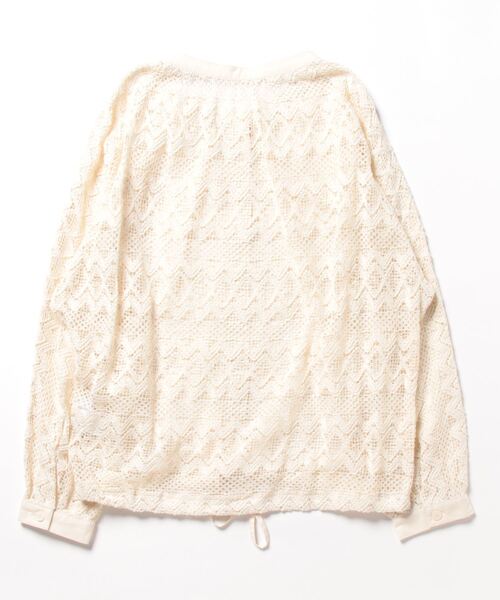 ottilie（オティーリエ）の「ottilie レースブルゾン（カーディガン/ボレロ・レディース・ナチュラル/ブラック・FREE）」の3枚目の写真