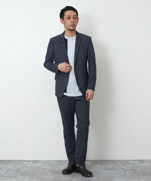 Stutostein Nolley's（シュテットシュタインノーリーズ）の「《セットアップ対応》MODERNFIT PT スリムストレッチパンツ（その他パンツ・メンズ・グレー/インディゴブルー/ダークネイビー・M/L/S）」の11枚目の写真