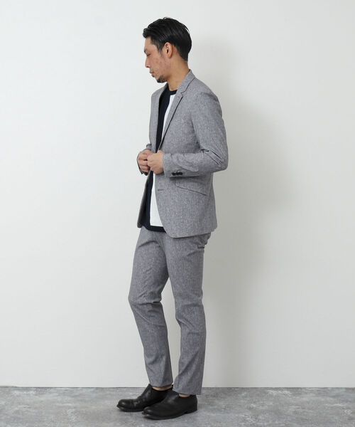 Stutostein Nolley's（シュテットシュタインノーリーズ）の「《セットアップ対応》MODERNFIT PT スリムストレッチパンツ（その他パンツ・メンズ・グレー/インディゴブルー/ダークネイビー・M/L/S）」の13枚目の写真