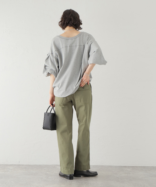 B.C STOCK（ベーセーストック）の「タックスリーブロンTEE（T