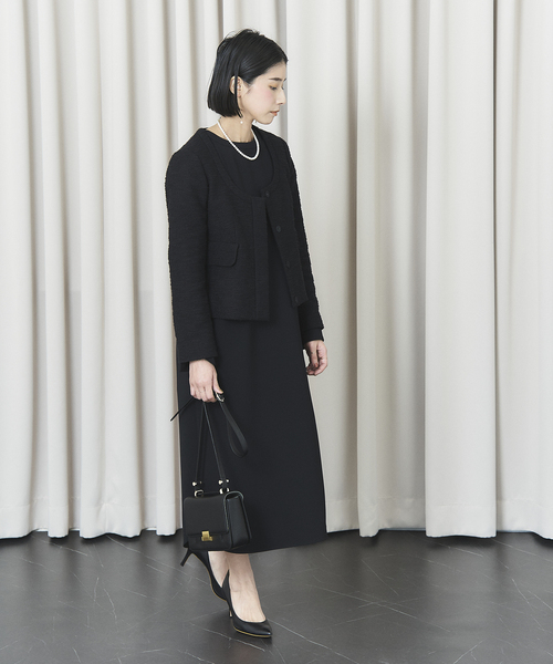 ツイードショートジャケット