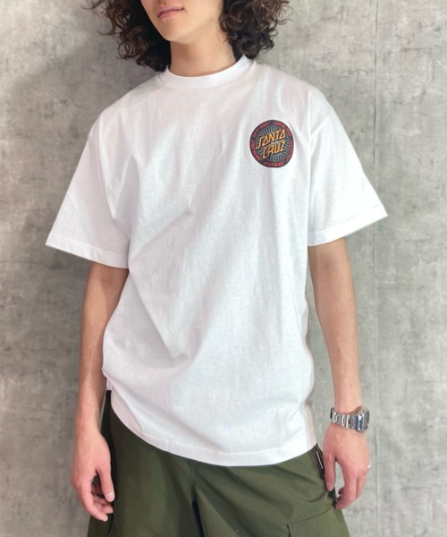 SANTA CRUZ(サンタクルーズ)の「【ムラサキスポーツ別注】SANTACRUZ/サンタクルーズ オーバーサイズ バックプリントTシャツ/クルーネックTee INFINITE RINGED DOT S/S TEE 502231409(Tシャツ/カットソー・メンズ・グリーン/ブラック/ホワイト・L/XL/M)」の20枚目の写真
