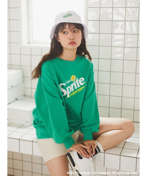 Coca Cola(コカコーラ)の「別注 Sprite 「R」スウェット(スウェット・レディース・グリーン・FREE)」の16枚目の写真