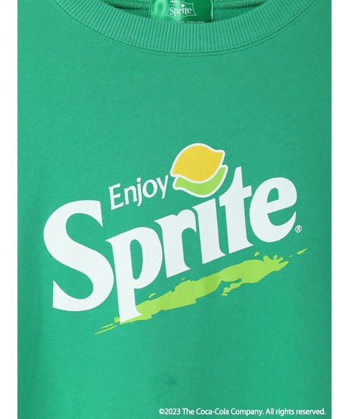 Coca Cola(コカコーラ)の「別注 Sprite 「R」スウェット(スウェット・レディース・グリーン・FREE)」の9枚目の写真