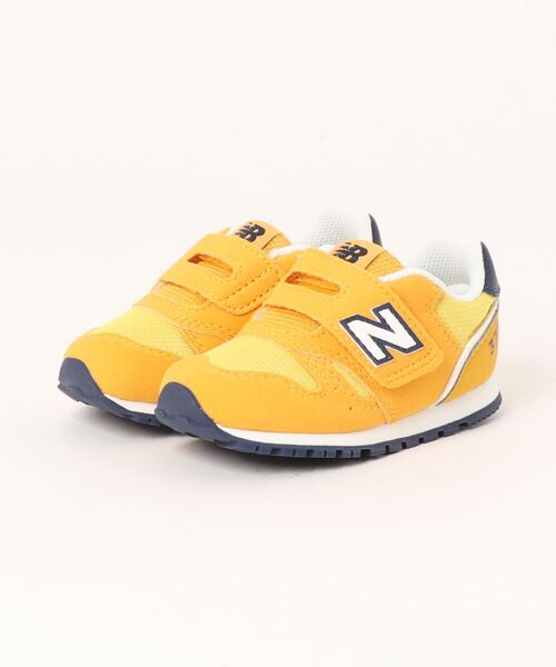NEW BALANCE（ニューバランス）の「new balance ニューバランス IZ373 ベビースニーカー ワンベルト 子供靴 キッズシューズ 615373（スニーカー・キッズ・レッド/イエロー・13.5cm/16.0cm/12.5cm/12cm/14.0cm/15.0cm/15.5cm/13.0cm/16.5cm/14.5cm）」の2枚目の写真