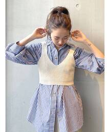 Ungrid | スラブニットビスチェ(ベスト)