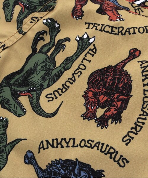 F.O.KIDS（エフオーキッズ）の「DINO総柄ハーフパンツ（その他パンツ・キッズ・ピンク/ベージュ/カーキ・130/100/90/120/80/140/95/110）」の4枚目の写真