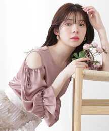 PROPORTION BODY DRESSING | オープンショルダーブラウス / 1213110400(シャツ/ブラウス)