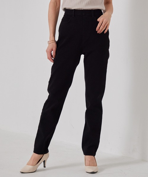 for/c(フォーシー)の「ストレッチデニムパンツ【サスティナブル】(デニムパンツ・レディース・サックスブルー/ネイビー/ホワイト/ブルー/ブラック・M/L/LL/S)」の10枚目の写真