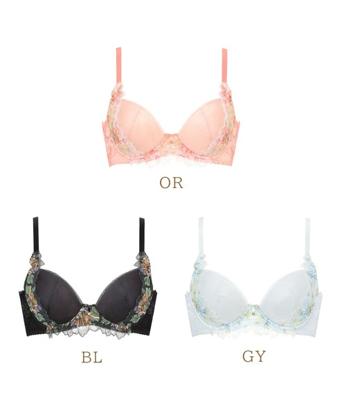 Wacoal Wing レシアージュしっかりフィット上下セットC70❣️GY