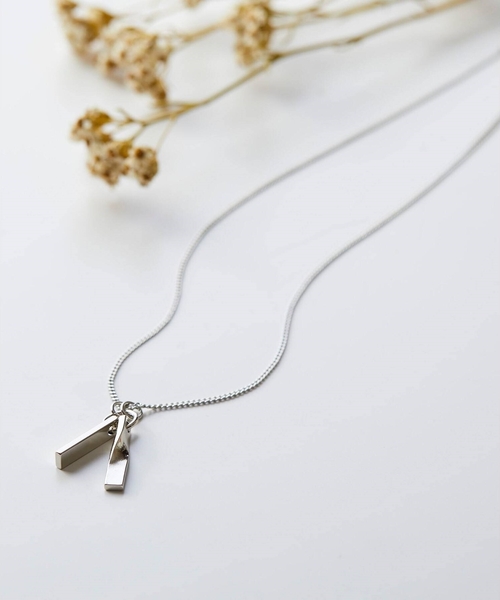 tk.TAKEO KIKUCHI（ティーケータケオキクチ）の「◆ダブルバーネックレス（ネックレス・レディース・シルバー/ゴールド/ブラック/ブラック系/シルバー系/ゴールド系・00）」の4枚目の写真