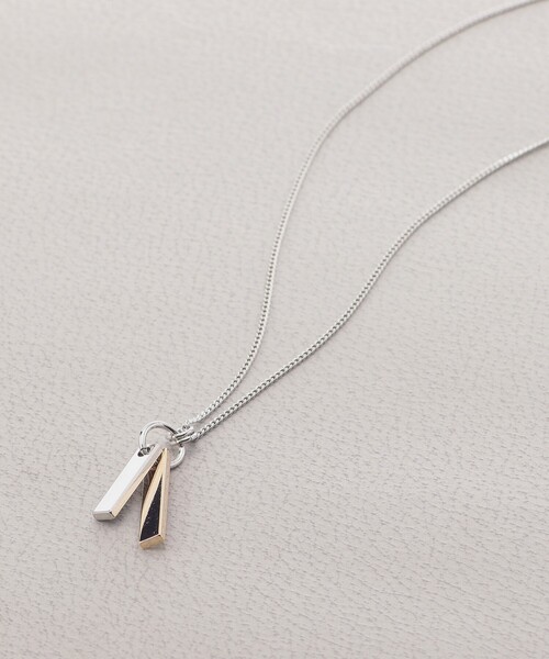 tk.TAKEO KIKUCHI（ティーケータケオキクチ）の「◆ダブルバーネックレス（ネックレス・レディース・シルバー/ゴールド/ブラック/ブラック系/シルバー系/ゴールド系・00）」の5枚目の写真