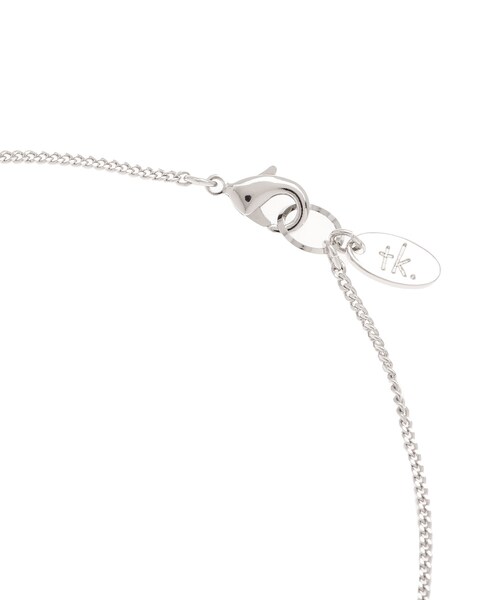 tk.TAKEO KIKUCHI（ティーケータケオキクチ）の「◆ダブルバーネックレス（ネックレス・レディース・シルバー/ゴールド/ブラック/ブラック系/シルバー系/ゴールド系・00）」の14枚目の写真