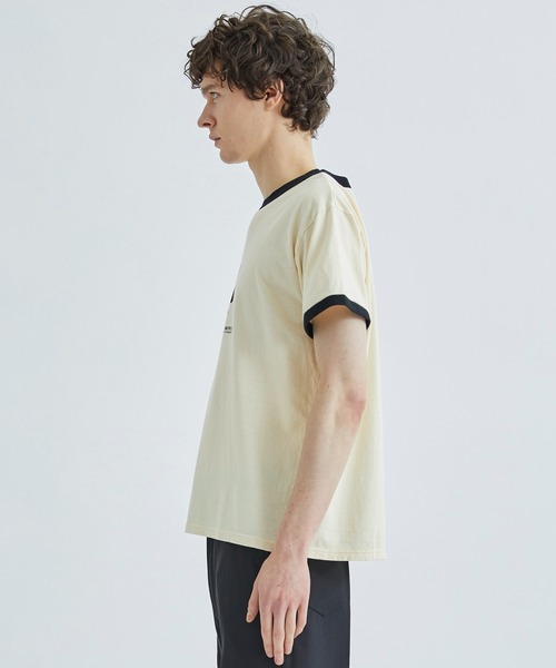 soe(ソーイ)の「Ringer Tshirts OAS(Tシャツ/カットソー・メンズ・ブルー/ホワイト/イエロー・1/2)」の15枚目の写真