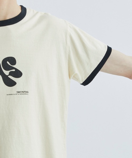 soe(ソーイ)の「Ringer Tshirts OAS(Tシャツ/カットソー・メンズ・ブルー/ホワイト/イエロー・1/2)」の10枚目の写真