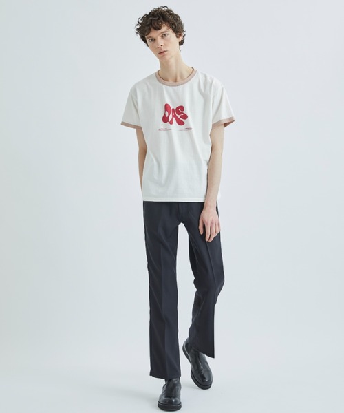soe(ソーイ)の「Ringer Tshirts OAS(Tシャツ/カットソー・メンズ・ブルー/ホワイト/イエロー・1/2)」の13枚目の写真
