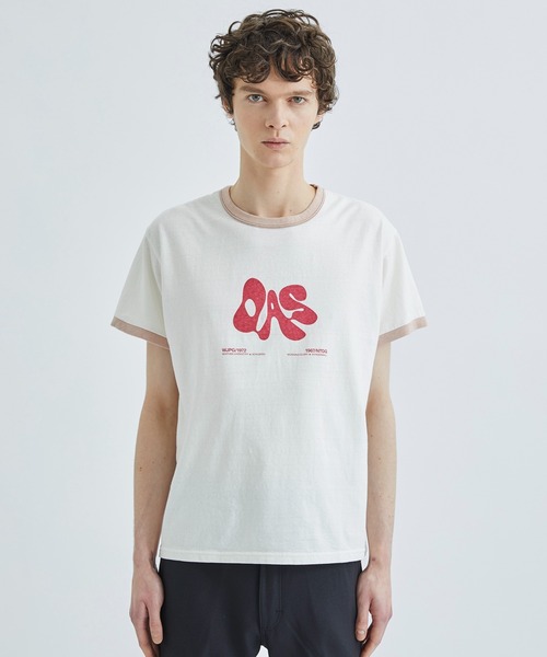 soe(ソーイ)の「Ringer Tshirts OAS(Tシャツ/カットソー・メンズ・ブルー/ホワイト/イエロー・1/2)」の16枚目の写真