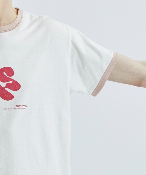 soe(ソーイ)の「Ringer Tshirts OAS(Tシャツ/カットソー・メンズ・ブルー/ホワイト/イエロー・1/2)」の4枚目の写真