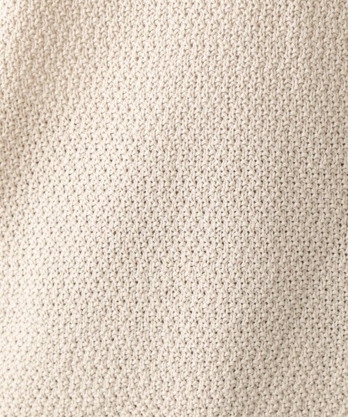 LEPSIM（レプシィム）の「5ゲージカノコ5分袖ニット　163583（その他トップス・レディース・キナリ/パープル/ブラウン/ブラック・FREE）」の9枚目の写真