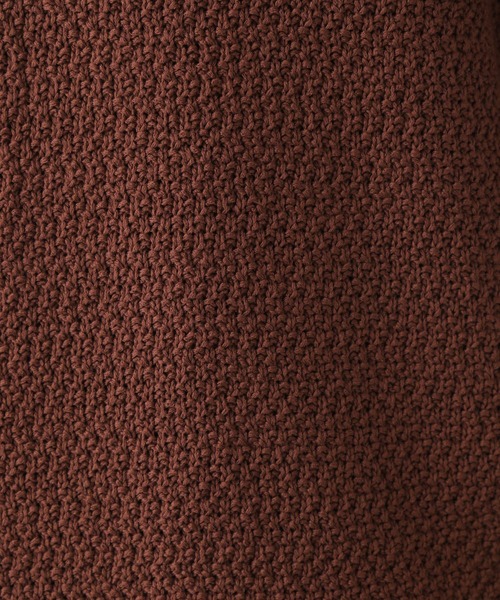 LEPSIM（レプシィム）の「5ゲージカノコ5分袖ニット　163583（その他トップス・レディース・キナリ/パープル/ブラウン/ブラック・FREE）」の21枚目の写真