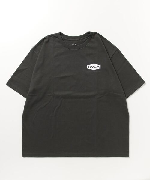 RVCA(ルーカ)の「【ムラサキスポーツ別注】RVCA/ルーカ バックプリントTシャツ クルーネック半袖Tee/オーバーサイズ サークルロゴTee BD041-P32(Tシャツ/カットソー・メンズ・ホワイト系その他3/グリーン/ブラック×ブラック・L/M/XL)」の19枚目の写真
