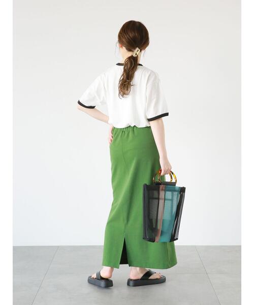 ehka sopo（エヘカソポ）の「【Disney】くまのプーさん/リンガーTシャツ（Tシャツ/カットソー・レディース・オフホワイト/キナリ/ネイビー・ﾌﾘ-）」の8枚目の写真