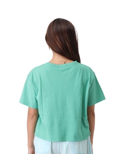 rip curl(リップカール)の「【RIPCURL(リップカール)】SEARCH ICON CROP TEE レディースクロップ丈半袖Tシャツ(Tシャツ/カットソー・レディース・ネイビー/ゴールド/グリーン・MEDIUM/SMALL/X-SMALL)」の15枚目の写真