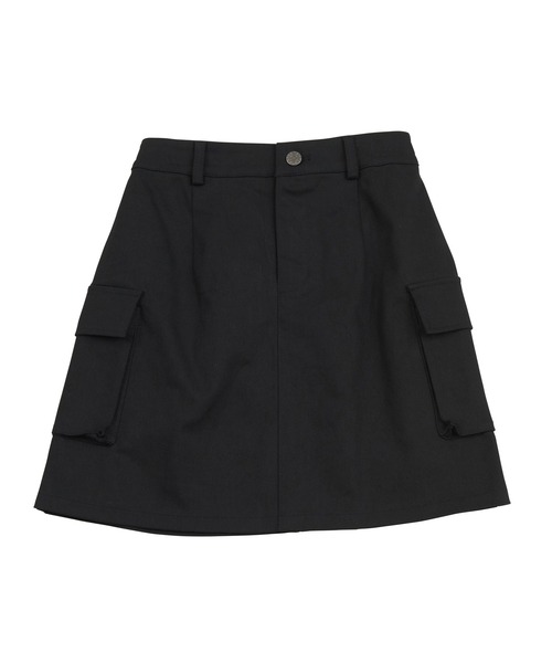 PUNYUS（プニュズ）の「カーゴミニスカート（スカート・レディース・ブラック/カーキ/イエロー・3/1/2/4）」の9枚目の写真