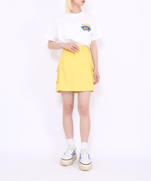 PUNYUS（プニュズ）の「カーゴミニスカート（スカート・レディース・ブラック/カーキ/イエロー・3/1/2/4）」の19枚目の写真