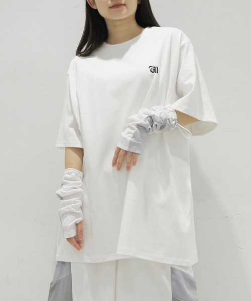 Whinny（ホワイニー）の「Whinny/閻魔大王☆（Tシャツ/カットソー・レディース・ホワイト/ブラック/サックスブルー・FREE）」の14枚目の写真