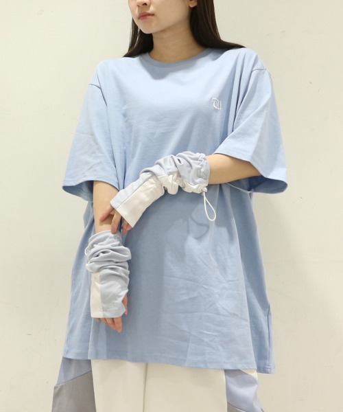 Whinny（ホワイニー）の「Whinny/閻魔大王☆（Tシャツ/カットソー・レディース・ホワイト/ブラック/サックスブルー・FREE）」の16枚目の写真