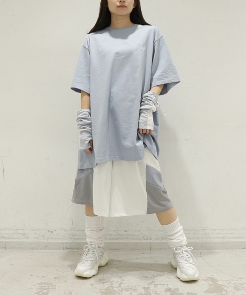 Whinny（ホワイニー）の「Whinny/閻魔大王☆（Tシャツ/カットソー・レディース・ホワイト/ブラック/サックスブルー・FREE）」の17枚目の写真