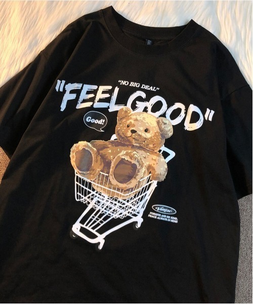 NEW GENTLEMAN(ニュージェントルマン)の「ジャンボリーテディー クルーネックT(Tシャツ/カットソー・メンズ・ブラック/ホワイト/ベージュ・M/L)」の11枚目の写真