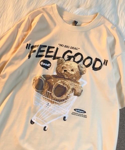 NEW GENTLEMAN(ニュージェントルマン)の「ジャンボリーテディー クルーネックT(Tシャツ/カットソー・メンズ・ブラック/ホワイト/ベージュ・M/L)」の13枚目の写真